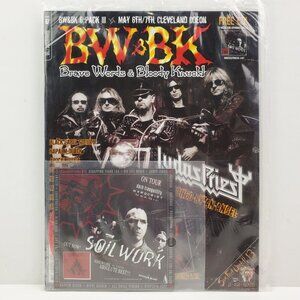 BW&BK Magazine Judas Priest Black Label Society 2005 w/ CD Newsstand Sealed